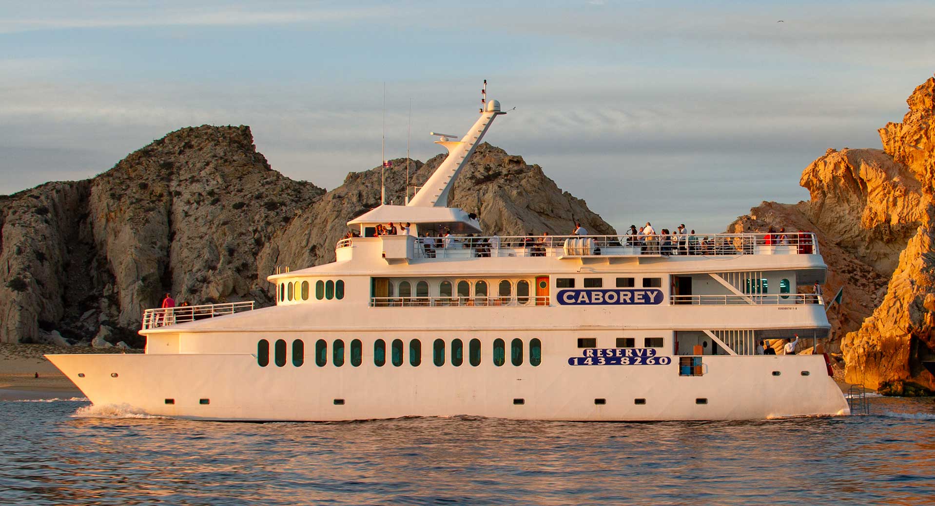 Cabo Rey dinner cruise and Sunrider Sunset Cruise in Cabo