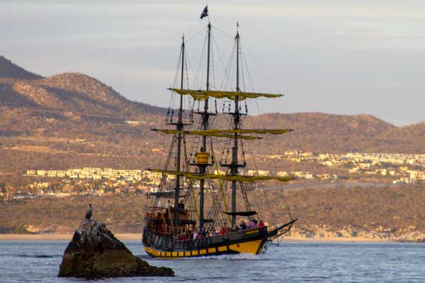 Live pirate show and cruise aboard the Buccaneer Queen in Cabo San Lucas