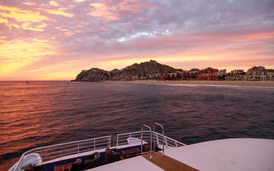 The height of the Cabo Rey gives you great angles for photos and videos of Land's End