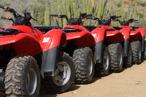 Offroad and beach ATV tours in Cabo.