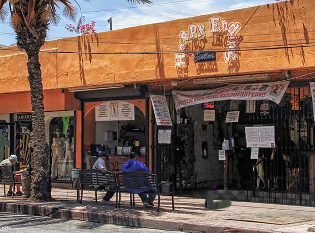 Happy Ending bar in Cabo