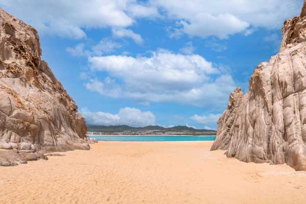 Lovers & Divorce Beach in Cabo San Lucas