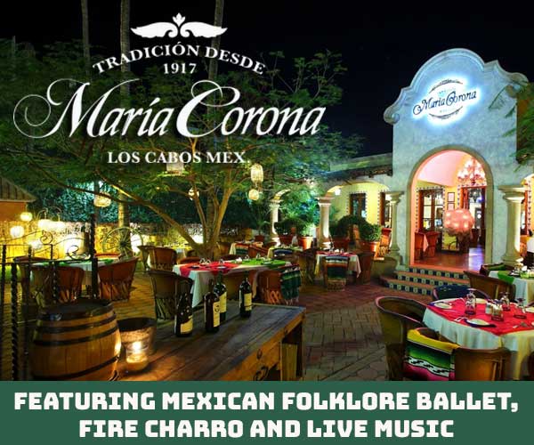 Live music and Mexican Ballet at Maria Corona Restaurant in Cabo San Lucas